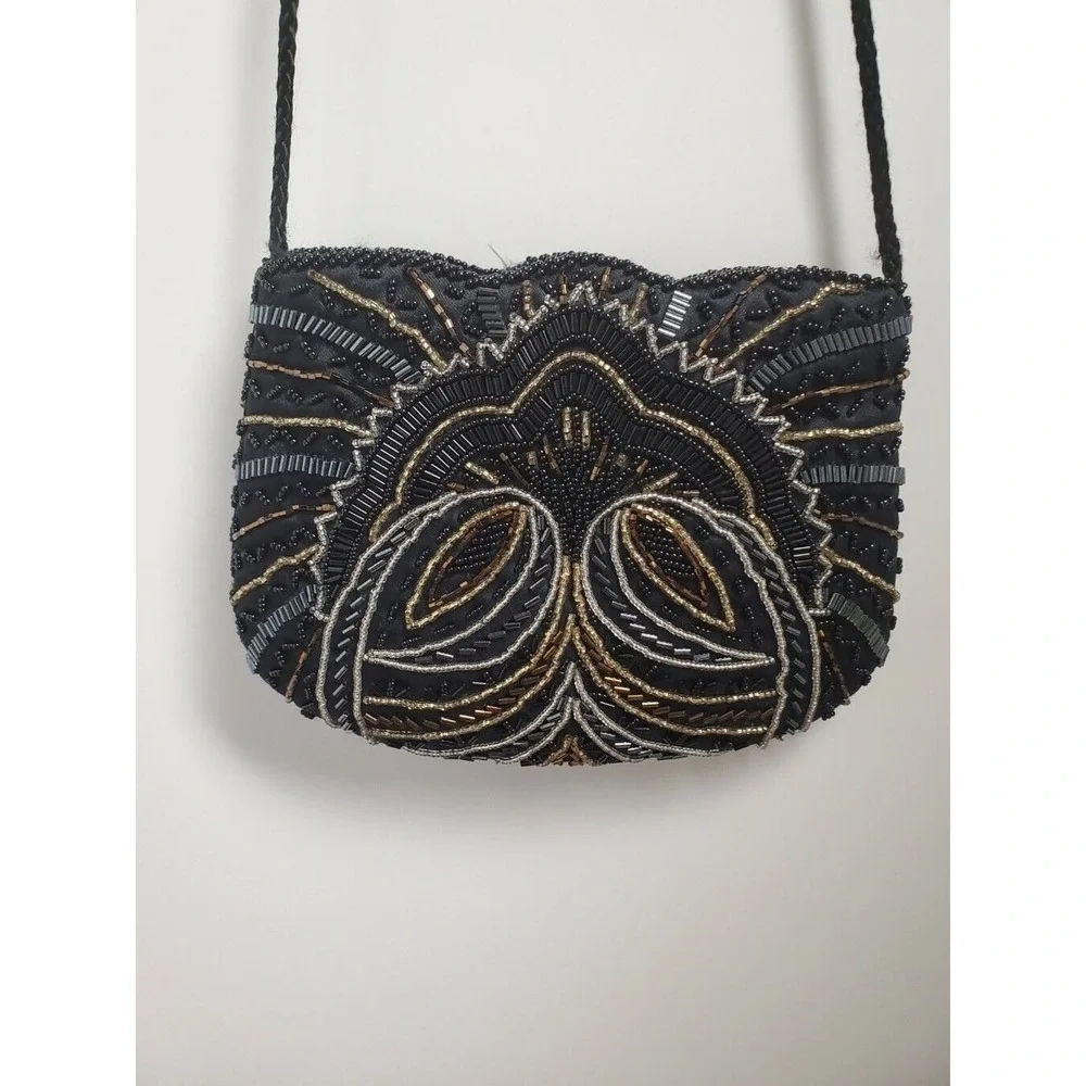 Carla Marchi Sequined Rope Type‎ Crossbody